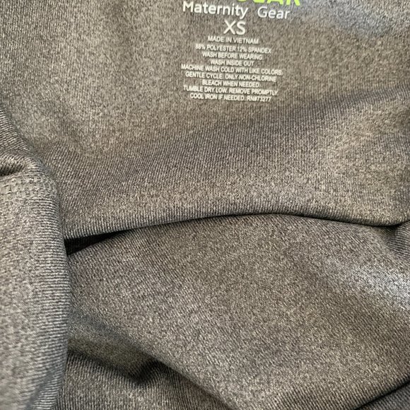 Tek Gear | Maternity spandex biker shorts | Size: XS | Color: Grey - Picture 4 of 4